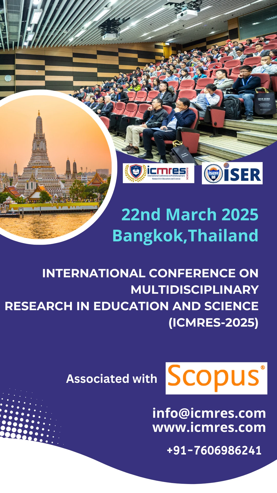 Multidisciplinary Research in Education and Science Conference in Thailand